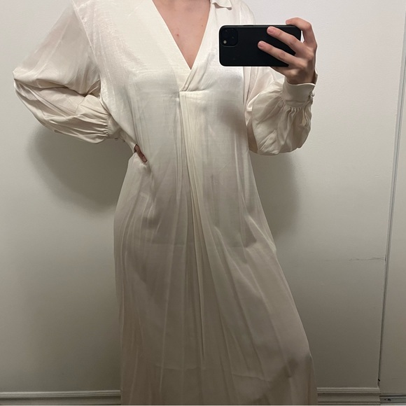 Long white H&M dress - Picture 1 of 3